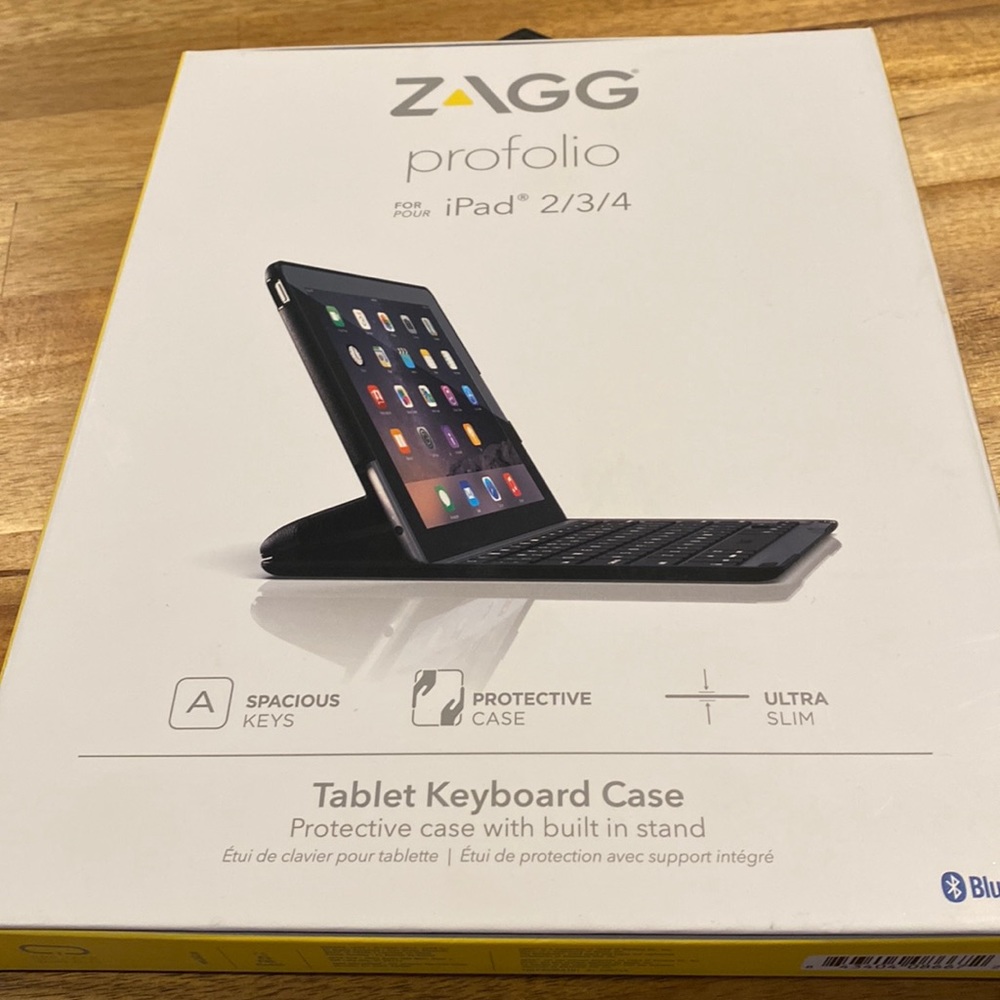 Zagg Profolio case for iPad 2/3/4